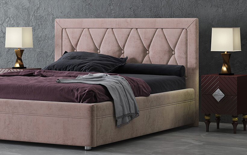 Фото Кровать двуспальная Jessica 3 (СМ 140х200) без основания от производителя Корона в Донецке по цене 35 310 ₽