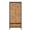 Фото Шкаф Loft SZF2D1S (62) двухдверный от производителя Black Red White (БРВ) в Донецке по цене 26&nbsp;620 ₽