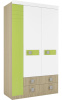 Фото Шкаф Стиль 25 (115) трехдверный от производителя Аквилон в Донецке по цене 46&nbsp;610 ₽