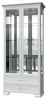 Фото Шкаф с витриной Грация (2 дв) 4 стекла от производителя Браво-мебель в Донецке по цене 43&nbsp;720 ₽