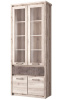 Фото Шкаф с витриной 2V2D1S Джаз (Jazz) от производителя Анрэкс в Донецке по цене 26&nbsp;310 ₽