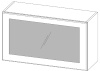 Фото Кухня Венеция шкаф навесной ШГ800с (45,6) от производителя SV-мебель в Донецке по цене 5&nbsp;400 ₽