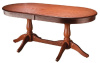 Стол обеденный Баффи (1,7) (№4 массив дерева, мдф шпон-морилка красное дерево,  морилка красное дерево (Черноусов) )