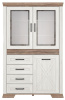 Фото Шкаф Marselle REG2W1D4S от производителя Black Red White (БРВ) в Донецке по цене 46&nbsp;690 ₽