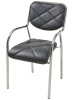Фото Стул для посетителя Боско (хром) от производителя Фабрикант в Донецке по цене 9&nbsp;070 ₽