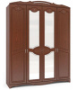 Фото Шкаф Лотос ШР-4 (178) четырехдверный от производителя Браво-мебель в Донецке по цене 35&nbsp;360 ₽