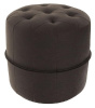 Пуф Круглый (кожзам, сантекс венге (SV-мебель) )