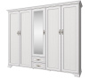 Фото Шкаф 5DG2SZ Тиффани (Tiffany) (259) пятидверный от производителя Анрэкс в Донецке по цене 108&nbsp;200 ₽