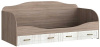 Фото Кровать односпальная с ящиками Афина (СМ 90х200) без основания от производителя Мебель Маркет в Донецке по цене 21&nbsp;910 ₽