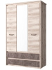 Фото Шкаф 3DG4SZ Джаз (Jazz) (127) трехдверный от производителя Анрэкс в Донецке по цене 45&nbsp;600 ₽